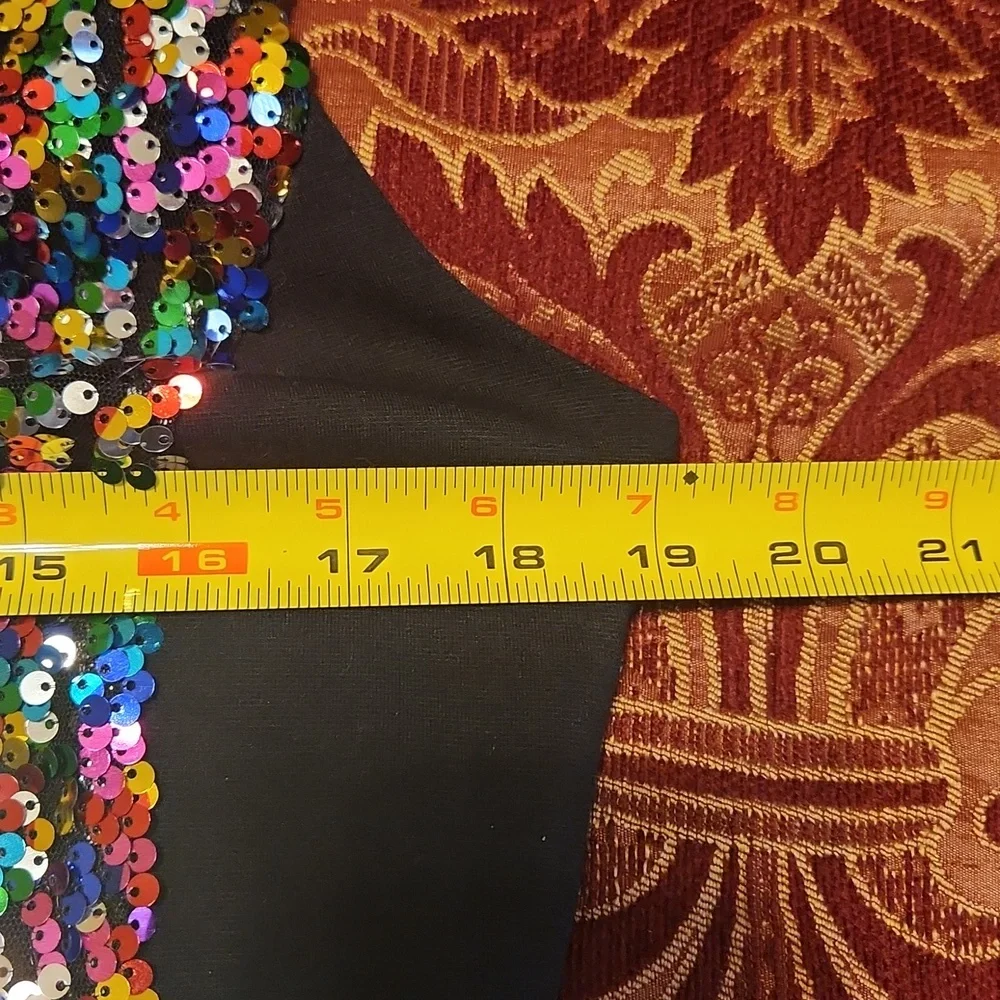 NY&Co 7th Avenue Design Studio sequin sleeveless top, medium, like new - Picture 7 of 12